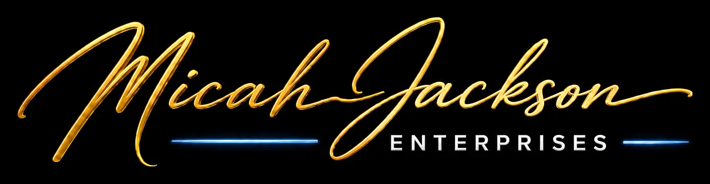 Micah Jackson Enterprises Dallas Branding Company And Website Design Logo